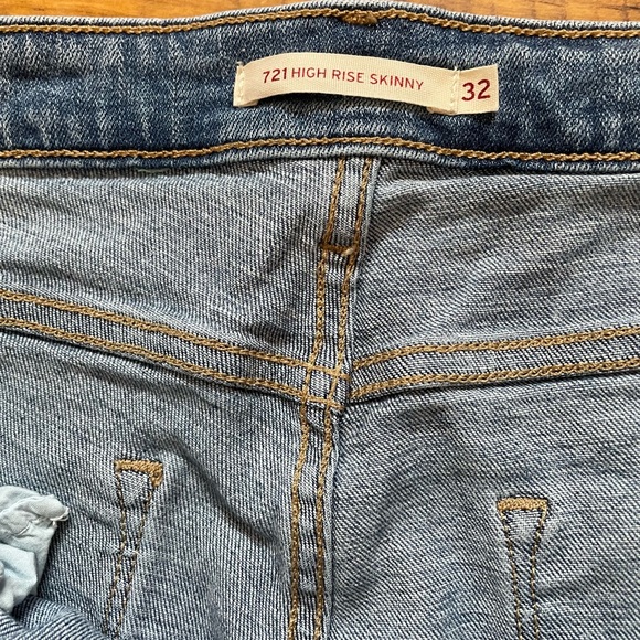 Levi’s 721 high rise skinny -size 32 - Picture 4 of 4